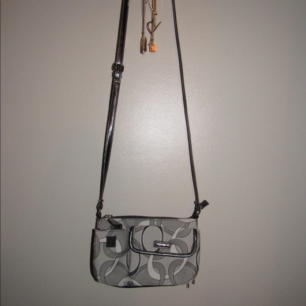 Black/grey Rosetti Crossbody